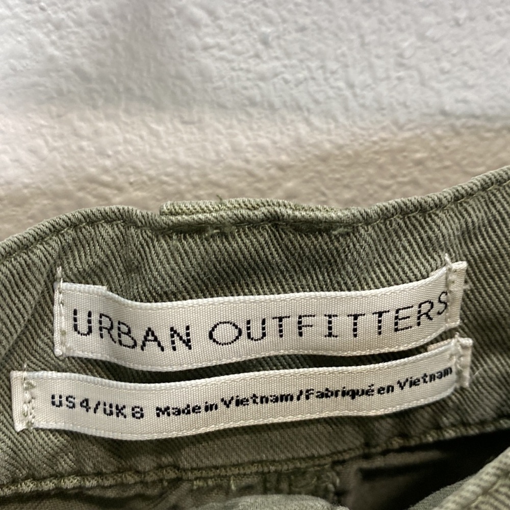Urban outfitters pants cargo green jogger wide - Picture 5 of 12